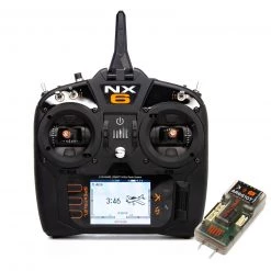 Spektrum NX6 6-Channel DSMX Transmitter with AR6610T Telemetry Receiver