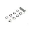 Spektrum Radio Silver Switch Nuts (8) & Wrench
