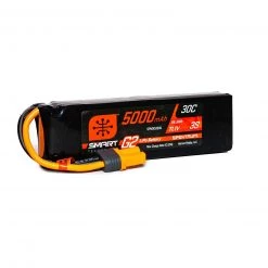Spektrum 11.1V 5000mAh 3S 30C Smart G2 LiPo Battery: IC5
