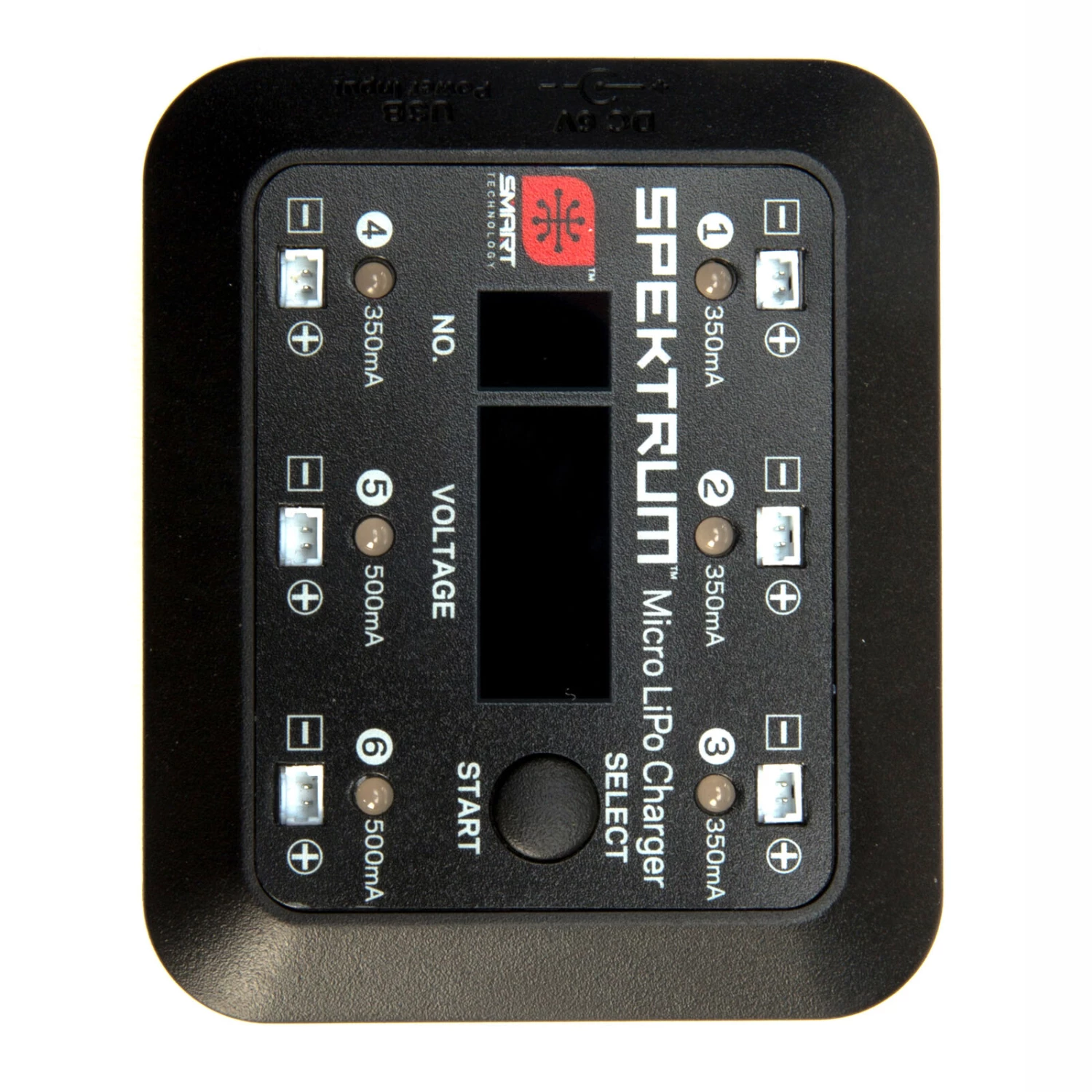 Spektrum S63 Micro 6-port DC/USB 1S LiPo Smart Charger - Image 7