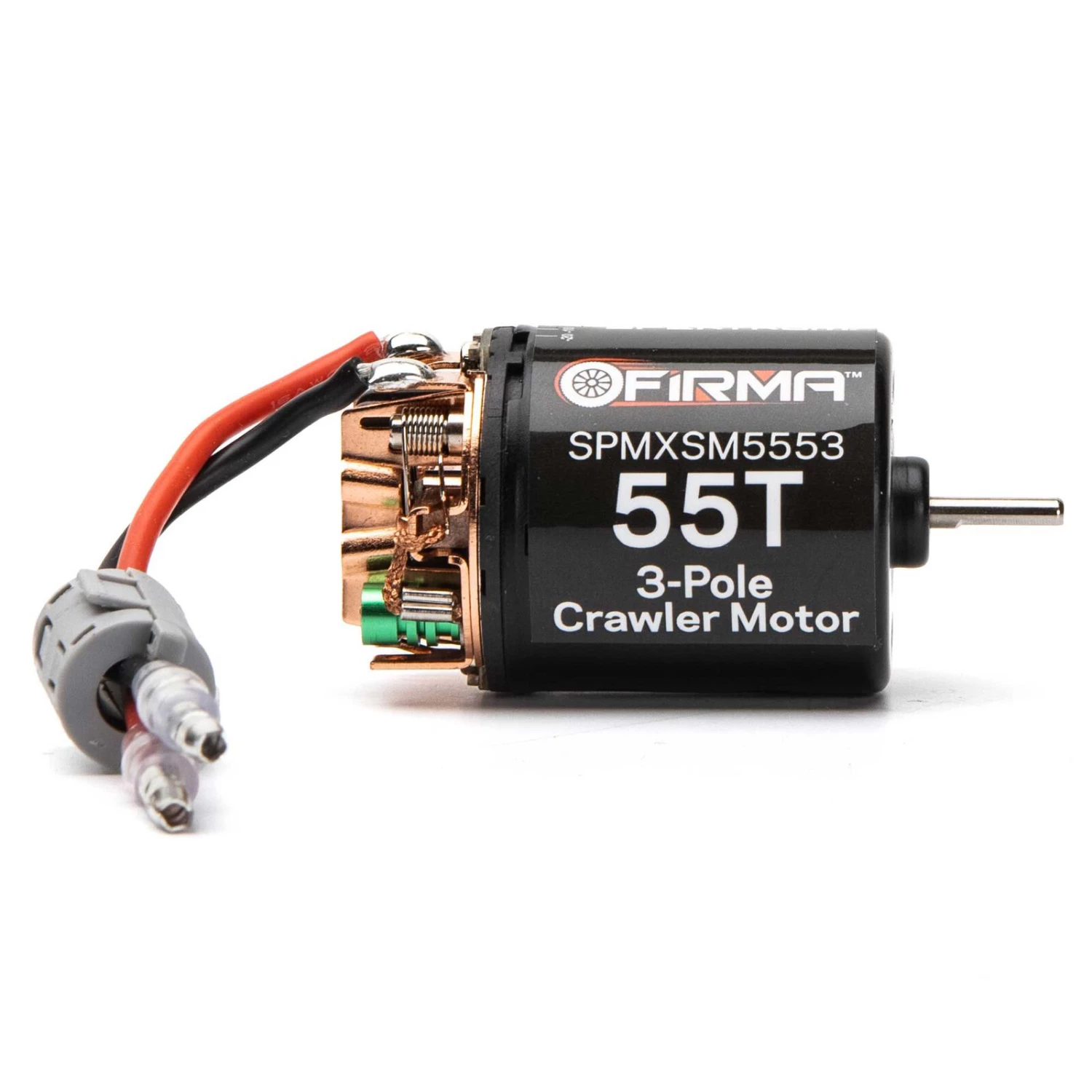 Spektrum Firma 55T Rebuildable 3-Pole Brushed Crawler Motor